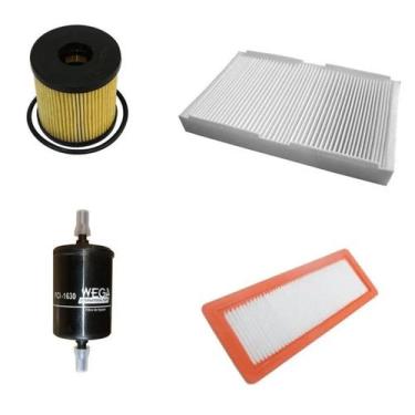 Imagem de Kit Troca De Filtros C4 Pallas 2.0 16v 2007 Em Diante - Wega