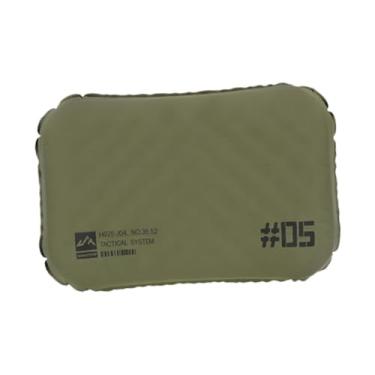 Imagem de menolana Almofado de acampamento inflável, homens leves, mulheres fáceis de inflar e desviar o suporte do pescoço para o pescoço para caminhada de carro na