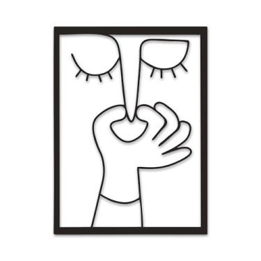 Imagem de Xedatric Arte de parede humorística de mau cheiro – Decoração de parede de banheiro engraçada para banheiro e banheiro, arte de parede de metal para banheiro, design moderno resistente à ferrugem