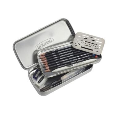 Imagem de Derwent Conjunto de esboços de linha e lavagem, 14 peças por conjunto (2302162)