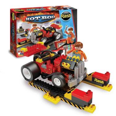 Imagem de Blocos De Montar - Kit Hot Rod Mecânico De Carro 185 Peças