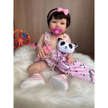 Imagem de Bebê Reborn Bella - Kit Completo Corpo Do Bebê Tecido