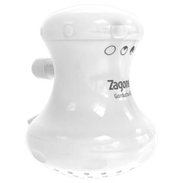 Imagem de Chuveiro Elétrico Zagonel Gorducha 4 Temperaturas, 5450 Watts, Branco,