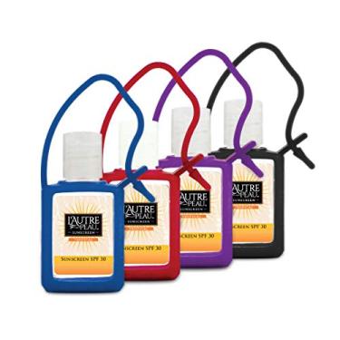 Imagem de L'AUTRE PEAU Protetor Solar Fps 30 Multipack Da Peau, Tamanho Viagem Para Homens, Mulheres E Crianças, Não Oleoso, Resistente À Água, Aroma Tropical, Aprovado Pela Tsa, Pacote Com 4 Alça