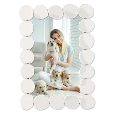 Imagem de Lawrence Frames Moldura de metal fundido prata 10 x 15 cm - Design circular