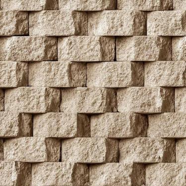 Imagem de Papel De Parede Essencial Tijolo Bege Ess1061