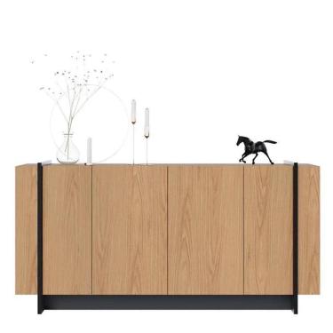 Imagem de Buffet Aparador Copacabana 4 Portas - Colibri Freijó-preto Freijó-preto