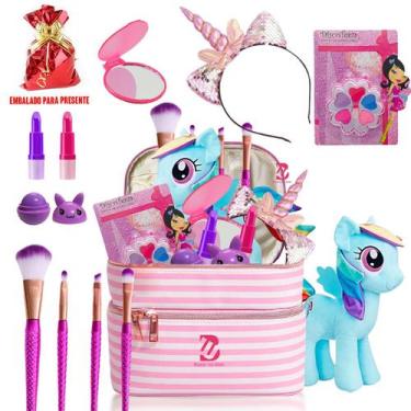 Imagem de Maleta De Maquiagem Completa Infantil Gracinha  -BZ150-2 - Bazar na We