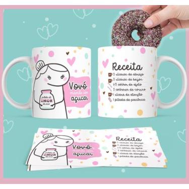 Imagem de Caneca vovó é mamãe com açúcar - FF personalizados