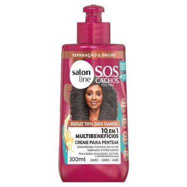 Imagem de Salon Line SOS Cachos 10 em 1 Multibenefícios Creme de Pentear, 300ml