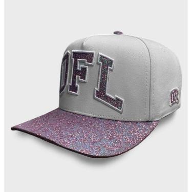 Imagem de Boné Snapback Glitter Rosa