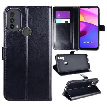 Imagem de Capa Carteira + Capa Anti Impacto Para Moto E40 XT2159 - Cell In Power