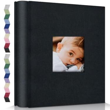 Imagem de popotop Álbum De Fotos 4X6 - 600 Álbuns Com Bolsos Horizontais E Verticais, Capa Linho Para Família, Casamento, Aniversário, Férias Bebê