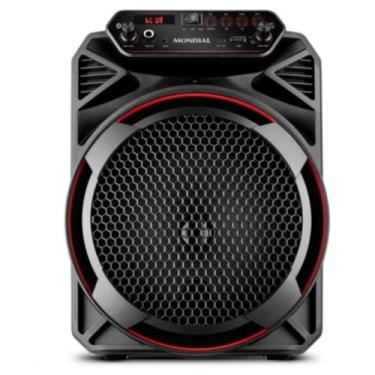 Imagem de Caixa Amplificada Mondial Cm-150w Preto Bivolt