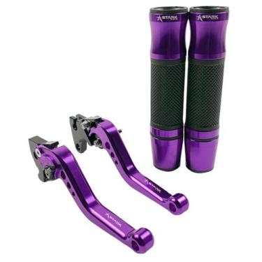 Imagem de Kit Manete Manopla Esportivo Xt660r Xt 225 Dt 200 Tdm 225 - Stark Race