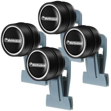 Imagem de Blulu 4 peças de clipes magnéticos de alimentação de algas marinhas, acessórios de aquário de água salgada, alimentador de algas magnéticas para peixes e animais aquáticos, alimentador automático de