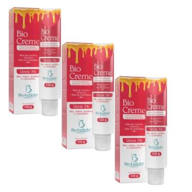 Imagem de Kit 3 Bio Creme Hidratante Uréia 3% 150G - Bio Instinto