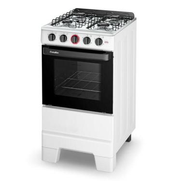 Imagem de Fogão Esmaltec Ideal Super 4 Bocas Branco Com Acendimento Aut