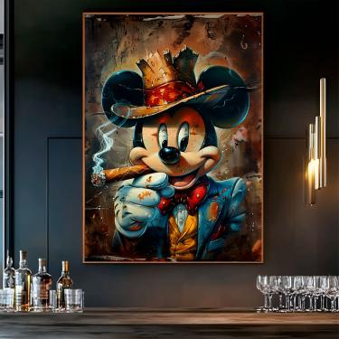 Imagem de Quadro Decorativo Mickey Gangstar