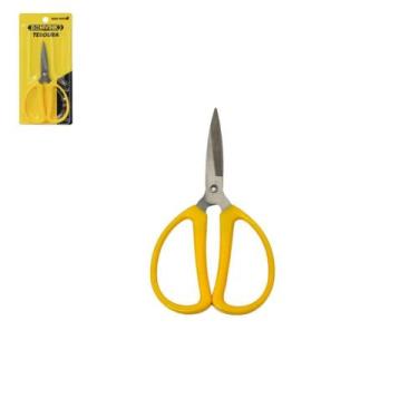 Imagem de Tesoura Afiada Alça Confortável 15CM Alta Rigidez Premium Multiuso - B