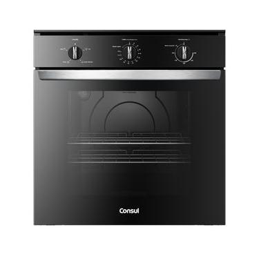 Imagem de Forno De Embutir Elétrico Consul 84L Preto Com Timer Autodesligamento E Grill - COB84BE