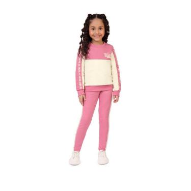 Imagem de Conjunto Moletom Flanelado Menina Malwee Ref. 126525-Feminino