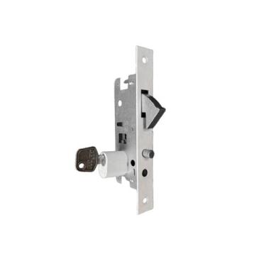 Imagem de Fechadura Porta Correr Bico De Papagaio Linha Gold 1060 Branco - MM FE