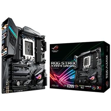 Imagem de Placa-Mãe AMD Ryzen TR4 DDR4 ATX, Asus, ROG STRIX X399-E G, Preto