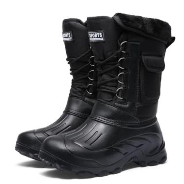 Imagem de Coturno Tático Militar Masculino Forrado, Impermeável e Antiderrapante – Ideal para Frio, Neve e Trilhas Extremas