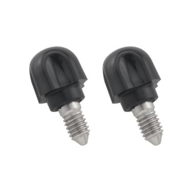 Imagem de JianLing 2 peças de parafusos de polegar para liquidificador 37 mm Chef, parafuso universal para batedeira, preto