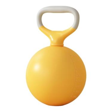 Imagem de Lljsszr Kettlebell com água para Treinamento Físico de Todos Os Níveis, Amarelo
