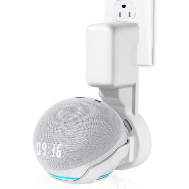Imagem de Suporte de suporte de montagem em parede para Echo Dot de 4ª e 5ª gera