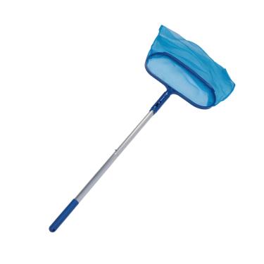 Imagem de Generic Ferramenta de Limpeza de Piscina, Eficiência Profissional do Trabalho Profissional de Skimmer Skimmer 4 Telescópico para Paredes Inferiores da Piscina