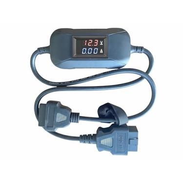 Imagem de Washinglee Adaptador A0281 OBD2 de 24 V a 12 V para caminhão diesel pesado, para Launch X431 Easydiag 2.0/3.0/GOLO e scanner Thinkdiag OBD2 (preto)