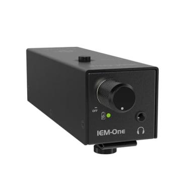 Imagem de Amplificador de monitor de ouvido pessoal ultracompacto Coda - Sistema amplificador de fone de ouvido de canal único com entrada XLR e TRS - Amplificador IEM portátil com panorâmica de mistura mono e