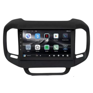 Imagem de Central Multimídia Fiat Toro 2015 2016 2017 2018 2019 Adak G2 Preto Fosco Tela de 9" QLED 2GB de RAM 64GB Android Auto e Carplay + Câmera de ré - PLAY-2964/G2