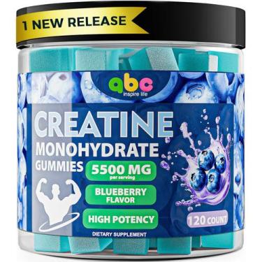 Imagem de Gomas de creatina monohidratada Inspirelife 5500 mg 120 unidades - INS