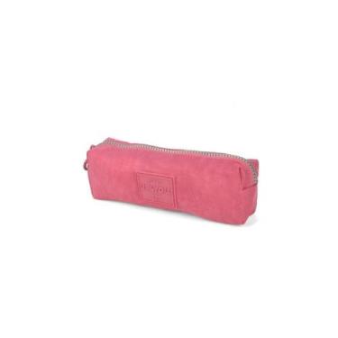 Imagem de Estojo Escolar Tecido Crinkle Tactel UP4YOU, Vinho