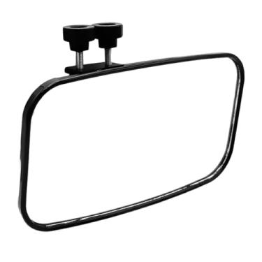 Imagem de Generic Espelho retrovisor marinho com braçadeira para espelho de barco, ângulo amplo, profissional, visão clara e ampla para barcos pontão, wakeboard