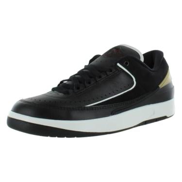 Imagem de Nike Tênis feminino Air Jordan 2 retrô, Preto/vermelho universitário, 36