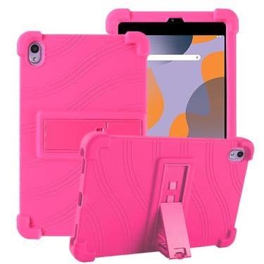 Imagem de Kwamaz Capa para tablet Onn de 8 polegadas (2024) modelo 100135923, capa de silicone macio infantil para Walmart Onn Tablet 8 polegadas (geração 4), rosa