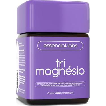 Imagem de TRI MAGNÉSIO - A COMBINAÇÃO PERFEITA DE 3 MAGNÉSIOS CONTENDO DIMALATO, BISGLICINATO E ÓXIDO DE MAGNÉSIO - 60 COMPRIMIDOS