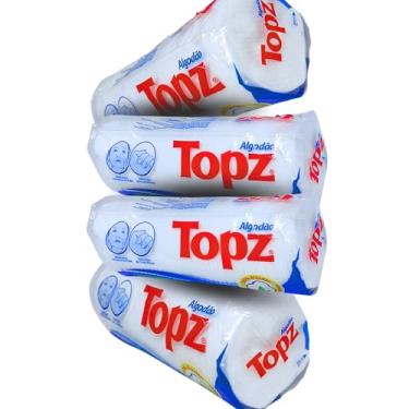 Imagem de Algodao Disco 50un algodão para limpeza de pele 4 Pacotes