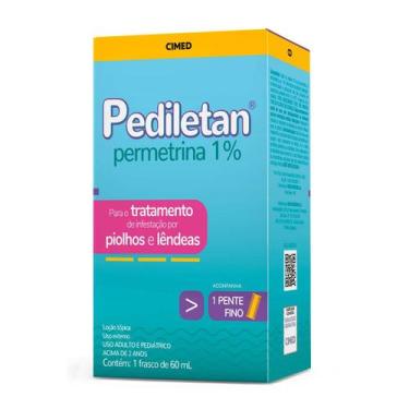 Imagem de Permetrina - Pediletan Loção Capilar 60ml - CIMED