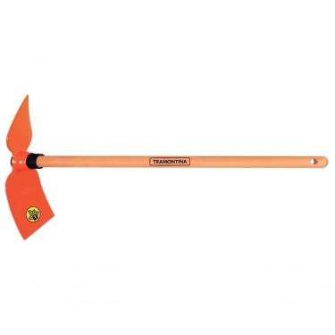 Imagem de Sacho Coração Tramontina Em Aço Com Cabo De Madeira 60cm