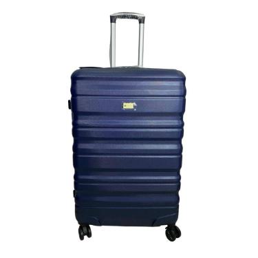 Imagem de Mala de Viagem Hinza Azul 35x20x54cm 2,5kg Rodas Duplas 360º