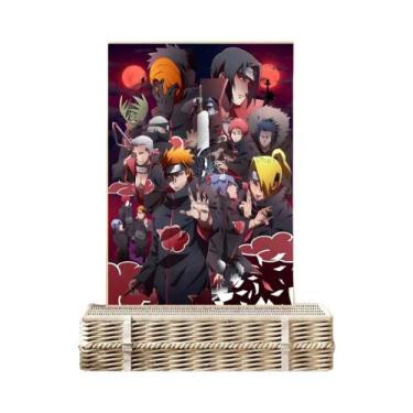 Imagem de Pôster De Anime Naruto Adesivo À Prova d'Água Para Decoração De Parede