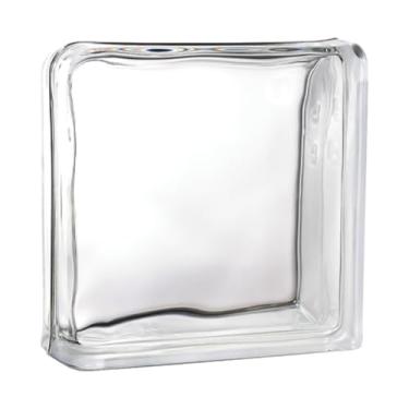 Imagem de Bloco de Vidro 2 Lados P/Acabamento Final 19x19x8 Tradestar