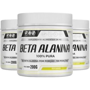 Imagem de Kit 3x Beta Alanina Pura 200g - FNB Sports