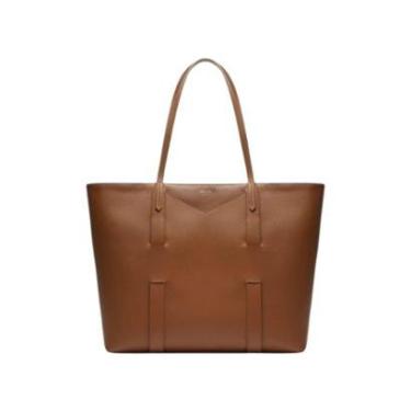 Imagem de Bolsa Feminina Arezzo Shopping Tiras Capa De Ombro Grande Marrom-Feminino